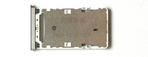 Лоток сімкарти Xiaomi Mi Max silver
